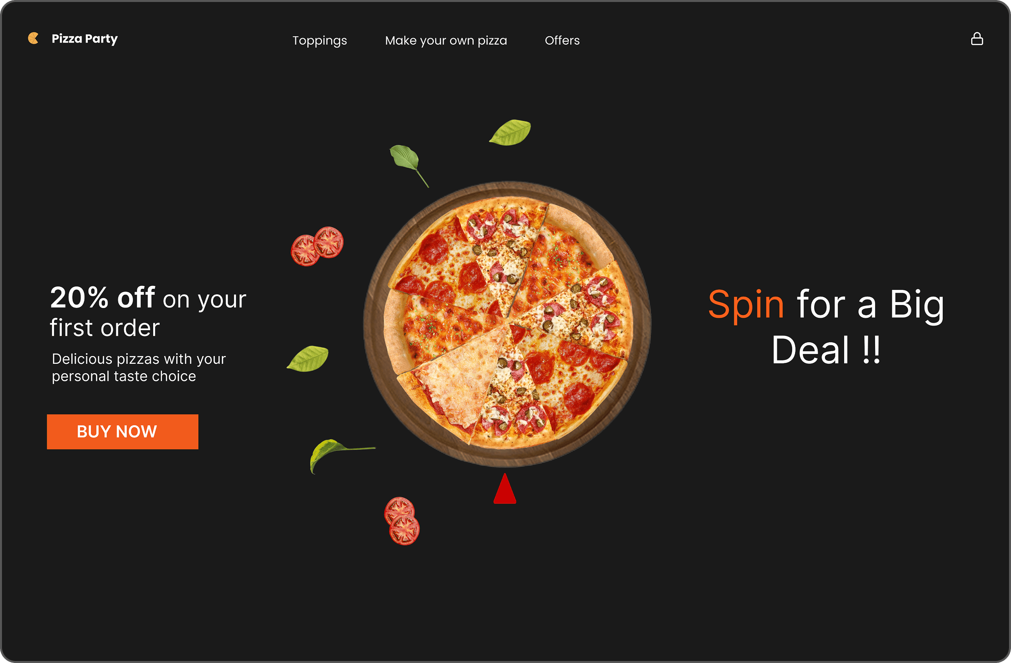 Pizza Party App
