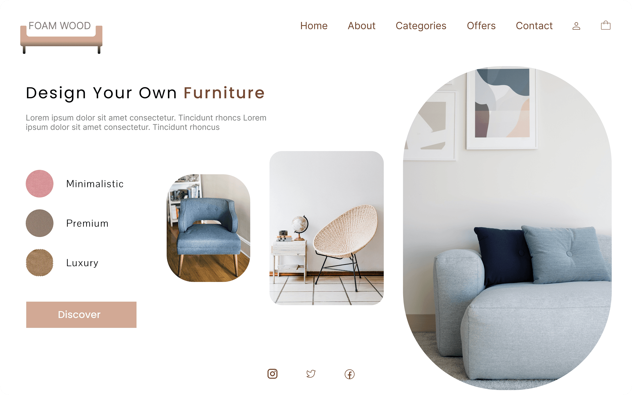 Foam Wood - Design Your Own Furniture